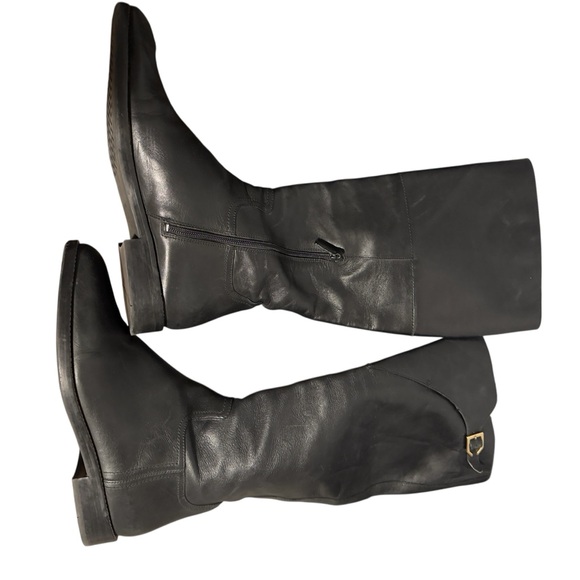 Cole Haan Harrington Black Riding Boots - Picture 5 of 9